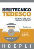 Grande dizionario tecnico tedesco. Tedesco-italiano, italiano-tedesco. Con CD-ROM