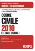 Codice civile 2010 e leggi usuali