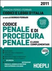 Codice penale e di procedura penale e leggi complementari