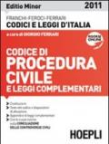 Codice di procedura civile 2011. Ediz. minore