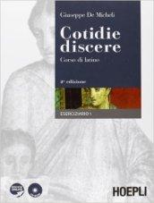 Cotidie discere. Eserciziario. Quaderno per il recupero e l'approfondimento. Con espansione online. Per i Licei e gli Ist. Magistrali. Con CD-ROM