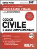 Codice civile 2011. Ediz. minore