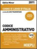 Codice amministrativo 2011/2012. Ediz. minor