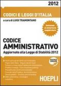 Codice amministrativo 2012