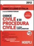 Codice civile e di procedura civile 2012