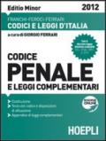 Codice penale 2012. Ediz. minore