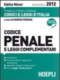 Codice penale e leggi complementari. Ediz. minor