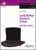 Lord Arthur Savile's Crime. A Study of Duty. Con CD-Audio