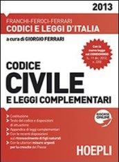 Codice civile e leggi complementari 2013