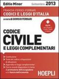Codice civile 2013. Ediz. minore