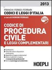 Codice di procedura civile e leggi complementari