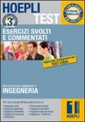 Hoepli test. Esercizi svolti e commentati Ingegneria: Esercizi 1. Ingegneria