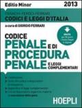 Codice penale e di procedura penale 2013. Ediz. minore