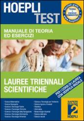 Manuale di teoria ed esercizi lauree triennali scientifiche. Per i corsi di laurea con verifica iniziale