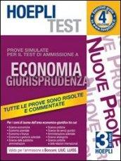 Hoepli test. Prove simulate. Economia, giurisprudenza