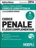 Codice penale e leggi complementari 2014. Ediz. minore