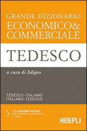 Grande dizionario economico & commerciale tedesco. Tedesco-italiano, italiano-tedesco. Con CD-ROM