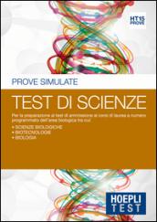 Hoepli Test. Prove simulate. Test di scienze. 15.