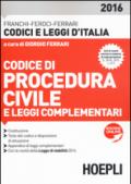 Codice di procedura civile e leggi complementari