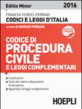 Codice di procedura civile e leggi complementari. Ediz. minore