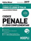 Codice penale e leggi complementari. Ediz. minore