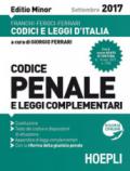 Codice penale e leggi complementari. Ediz. minore