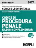 Codice di procedura penale e leggi complementari. Ediz. minore