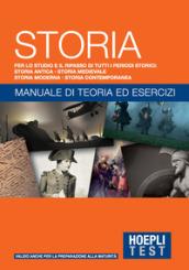 Storia. Manuale di teoria ed esercizi