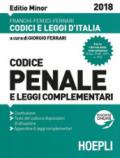 Codice penale e leggi complementari 2018. Con Contenuto digitale (fornito elettronicamente)