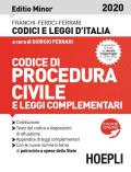 Codice procedura civile e leggi complementari 2020. Editio minor