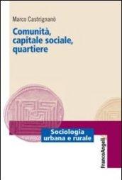 Comunità, capitale sociale, quartiere