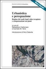 Urbanistica e perequazione. Regime dei suoli, land value recapture e compensazione nei piani