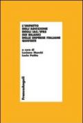 L'impatto dell'adozione degli IAS/IFRS sui bilanci delle imprese italiane quotate