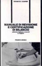 Manuale di revisione e certificazione di bilancio