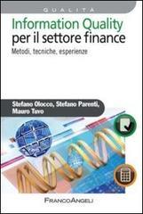 Information quality per il settore finance. Metodi, tecniche, esperienze