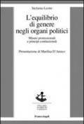 L'equilibrio di genere negli organi politici. Misure promozionali e principi costituzionali