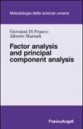 Factor analysis and principal component analysis