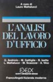 L'analisi del lavoro d'ufficio