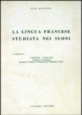 La lingua francese studiata nei suoni