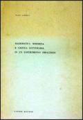 Matematica moderna e critica letteraria di un esperimento didattico