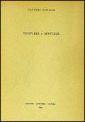 Leopardi e Montale