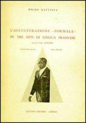 L'acculturazione formale in tre miti di lingua francese. Leopold Sedar Senghor