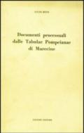 Documenti processuali dalle Tabulae Pompeiane di Murecine