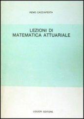 Lezioni di matematica attuariale