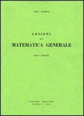 Lezioni di matematica generale