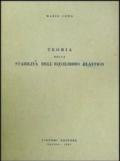 Teoria della stabilità e dell'equilibrio elastico