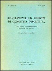 Complementi ed esercizi di geometria descrittiva