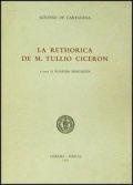 La rethorica de M. Tullio Cicerón