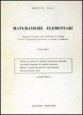 Matematiche elementari: 1