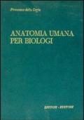 Manuale di anatomia umana per biologi